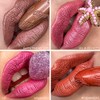 OULAC Metallic Shine Lipstick, Velvety Texture With Glossy Opaque Finish,