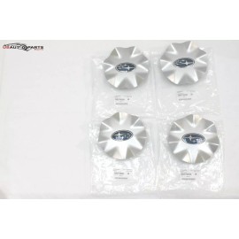 SUBARU GENUINE SET OF 4 Genuine Subaru Silver Wheel Hub Cover Center Cap For Tribeca 2006-2014