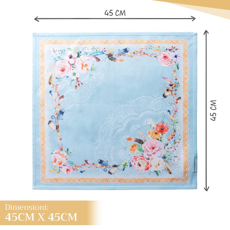 Maison d' Hermine Cloth Napkin 100% Cotton Set of 4
