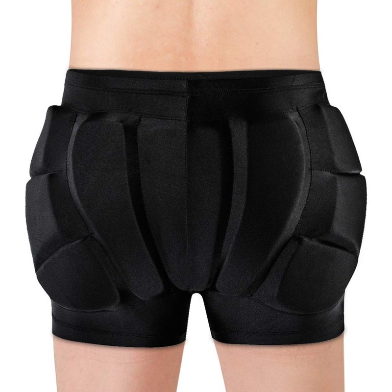 Lixada Kids 3D Protective Padded Shorts for Hip Butt Tailbone