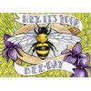 Tree-Free Greetings Bee-Day Birthday Card