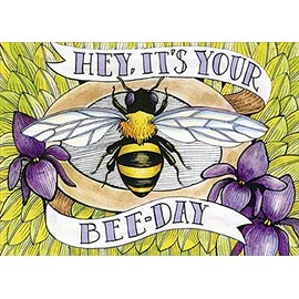 Tree-Free Greetings Bee-Day Birthday Card