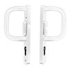 UAP Sliding Patio Door Handles with Comfortable Grip 219mm (White