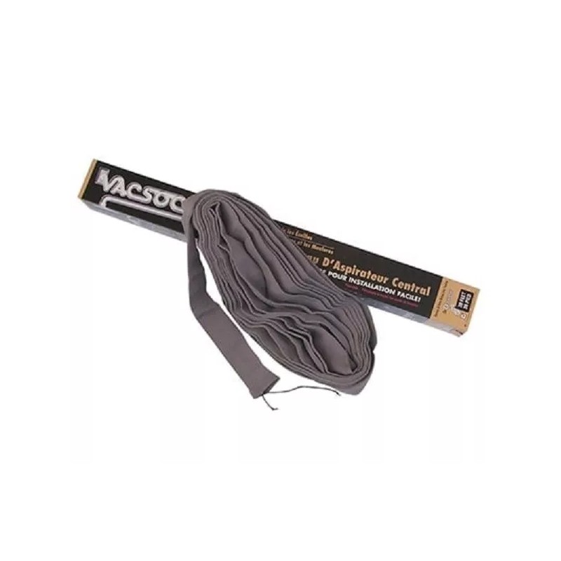 Vacsoc Central Vacuum Hose Cover 35 ft Blue