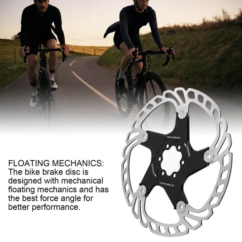 Bike Disc Brake Rotor Light Weight Heat Dissipation Mountain Road