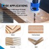 BRSCHNITT Countersink Drill Bit Set with Adjustable Depth Stop, Carbide