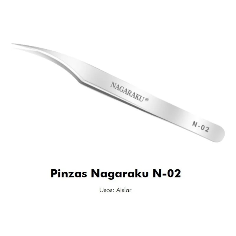 Pinzas Extensiones De Pestañas Nagaraku N-02