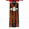 coool Red Diamond Bow Tie & Holiday Christmas Suspender