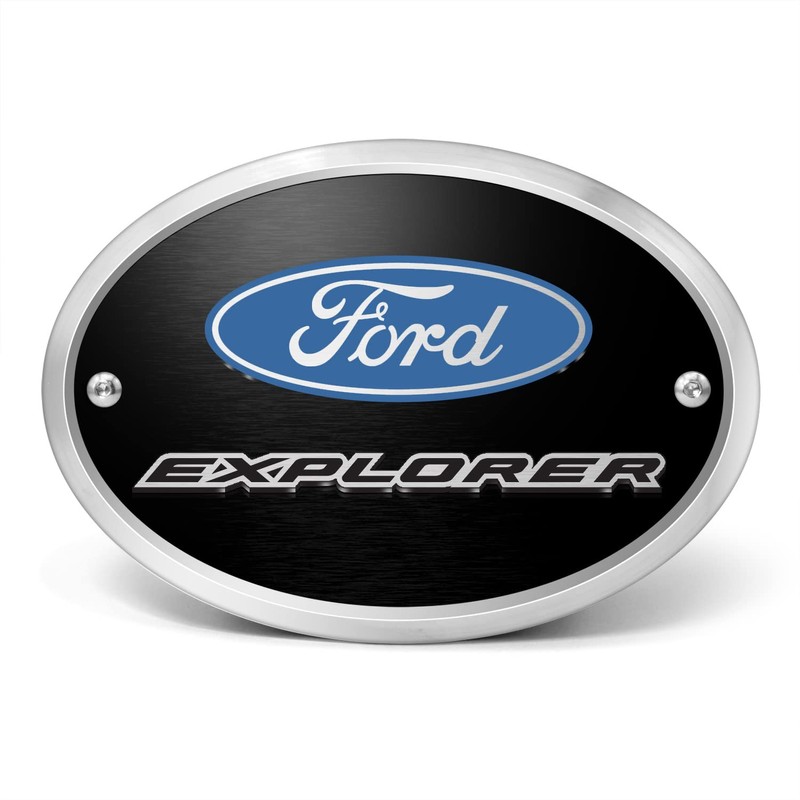 iPick Image Made for Ford Explorer 3D Logo on Black