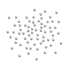sourcing map 2500 Pieces 1 mm Carbon Steel Bearing Balls G1000 Precision