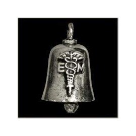 EMT Gremlin Bell guardian biker fits harley motorcycle good luck charm