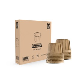 UPrise Foods Eco-Friendly 2 oz Compostable Portion Cups – Durable, Sustainable, and Certified