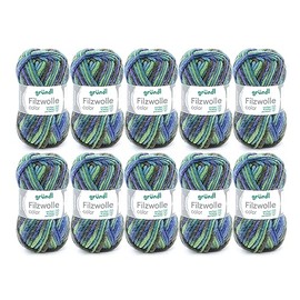 Gründl Felting wool.