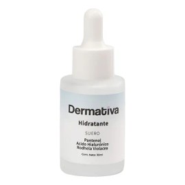 Sérum Hidratante Facial Dermativa con Ácido Hialurónico 30mL Día/Noche