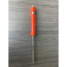 Snap-on Snap On Tools Mini Pocket Screwdriver Hi-Vis Orange with Magnet & Clip NEW🔥