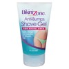 Bikini Zone Anti-Bumps Shave Gel For Bikini Areas, 4 Fl Oz
