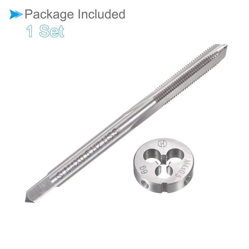 CoCud Tap and Die Set M4 x 0.5 Thread Metric