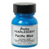 Angelus Pearlescent Leather Paint, Pacific Blue, 1 oz. 50-1947-P3