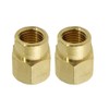 1/4" BSP to 1/2" BSP Female Thread Brass Reducer Connector