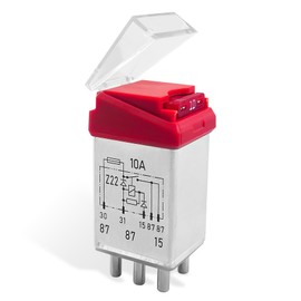 2015400845 Overload Protection Relay Fit for Mercedes R107 W123 W124 W126 W201 W460 W461 Replace 1265404745