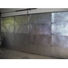 MWS 2 Car Garage Door Silver Insulation and Water Heater