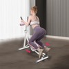 PIAOCAIYIN Ab Machine Coaster, Abdominal Crunch Trainer w/LED Display, Ab