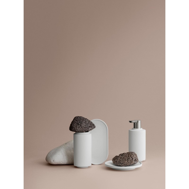blomus Creto Soap Dish | Colour Lily White | Diameter