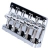 Electric Bass Bridge 5 String Bass Saddle Bridge Thickened Tailpiece