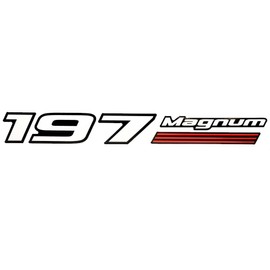 Triton 197 Magnum Boat Emblem Decal Sticker