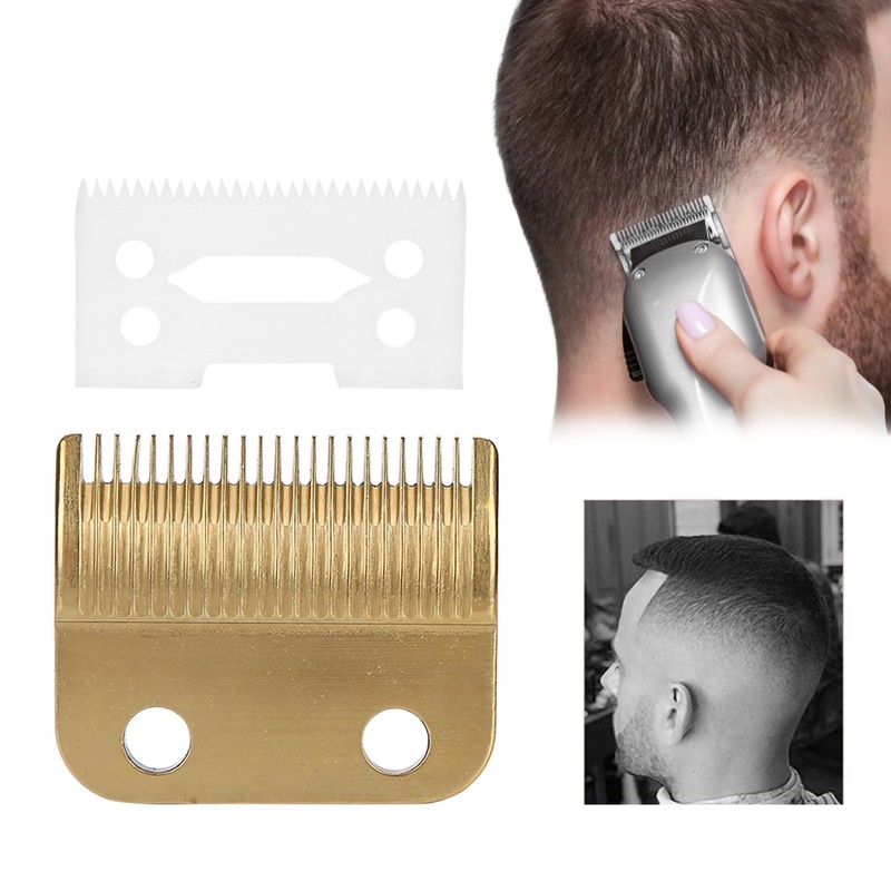 2pcs Electric Hair Clipper Blade Cutter Head Replacement Accessories Fit