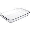 IBILI Kristall Rectangular Tray, 23 x 15 x 5 cm