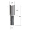 Makita D-47678 Groove Cutter Double-Edged 22 mm