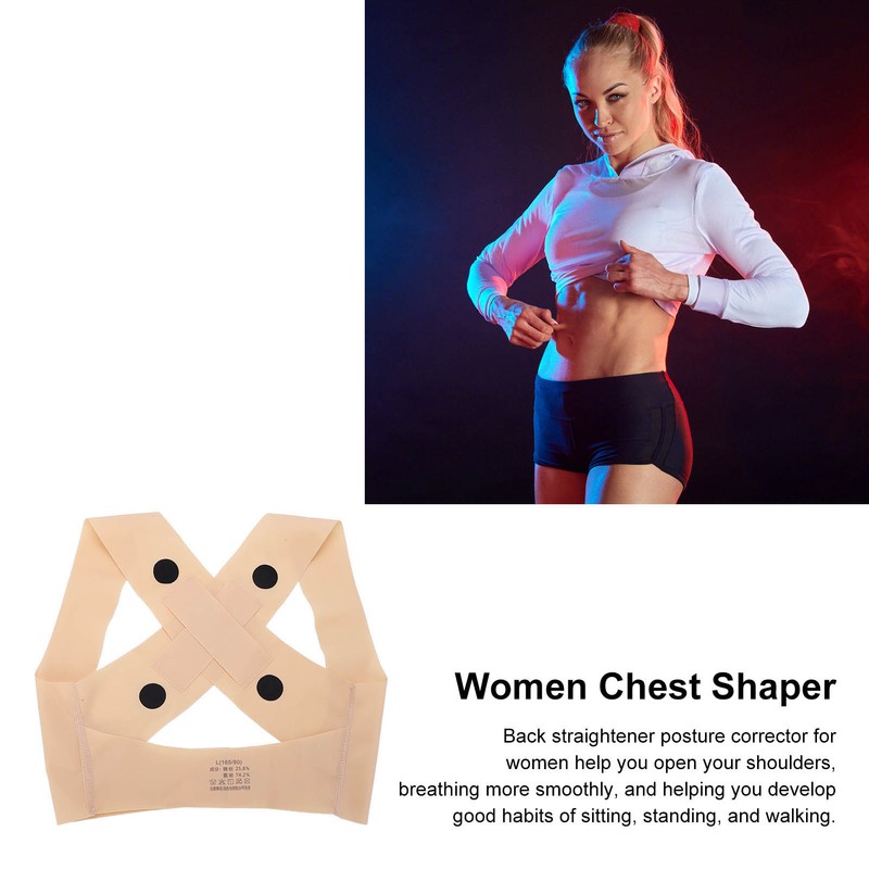 Women Back Straightener Posture Corrector Back Support Brace Belt Adujustbable