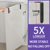 Over Cabinet Towel Holder, 2 Pack Kitchen Cabinet Door Towel