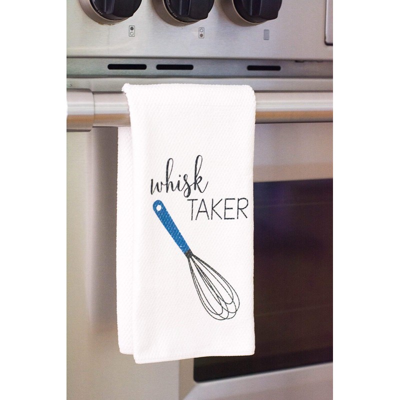 Funny Kitchen Tea Towel Housewarming Home Decor Gift