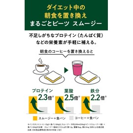 【 Drinking Superfood 】ZENB Zenbu Smoothie Powder Beets & Almond 3 Boxes 30 Bags Shake [Low Carb Breakfast Diet Drink Replacement Dietary Fiber Pregnancy Lactation Folic Acid Potassium Polyphenols Iron