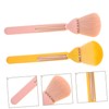 Outanaya 2pcs Versatile Powder and Blush Brushes for Loose Powder