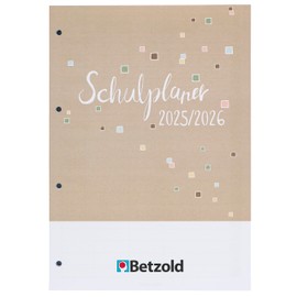 Betzold - Design School Planner, Loose Leaf Collection, DIN A4 - Teacher