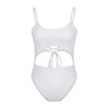 Meyeeka - Traje de baño monokini de una pieza con