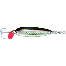 Luhr Jensen 5/8 Krocodile Treble Hook, Black Silver Reflex (Model: 1003-058-1341)