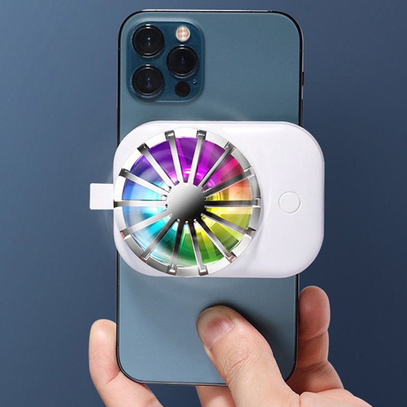 Mobile Phone Cooling Fan Game Cooler USB Wireless Back Clip