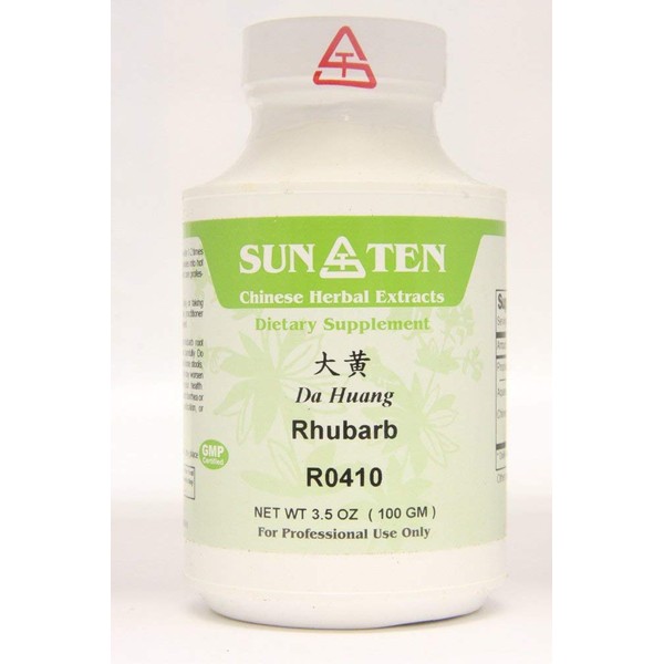 SUN TEN - Rhubarb Root Da Huang Concentrated Granules 100g R0410 by Baicao