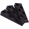 SKIR'CO (4 Pack) Black Plastic Rib Wedges 90 x 30