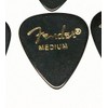 Fender Picks x 10 Teardrop MEDIUM-BLK