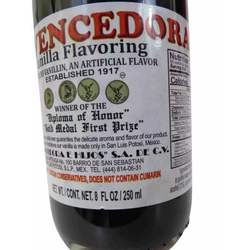 La Vencedora Vanilla Kosher 8 fl oz