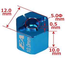 TT02 Foil Adapter 10mm/ 2pcs [#TT02-22U2-W2] [Eagle Model]