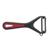 Westmark Gallant Peeler, Plastic/Stainless Steel, Black/Red/Silver