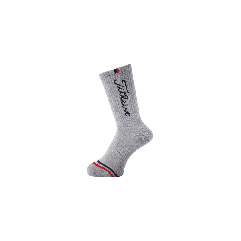 Titleist TSMS1697 Men's Regular Length Socks, gray