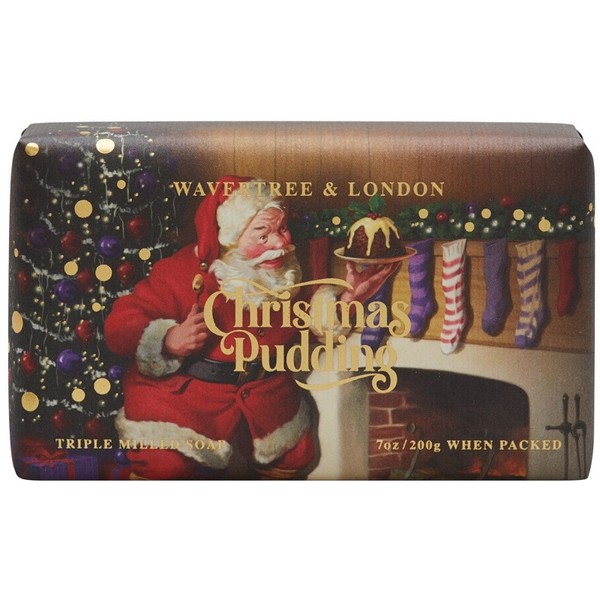 Wavertree & London Soap 200g - Christmas Pudding