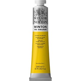 Winsor & Newton 1437149 Winton 200ml Oil Colour - Chrome Yellow